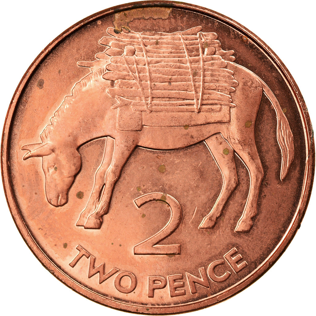 Coin, SAINT HELENA & ASCENSION, Elizabeth II, 2 Pence, 2006, British Royal Mint