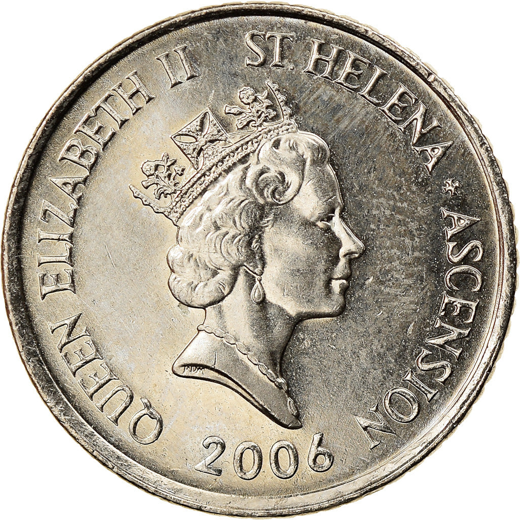 Coin, SAINT HELENA & ASCENSION, Elizabeth II, 5 Pence, 2006, British Royal Mint