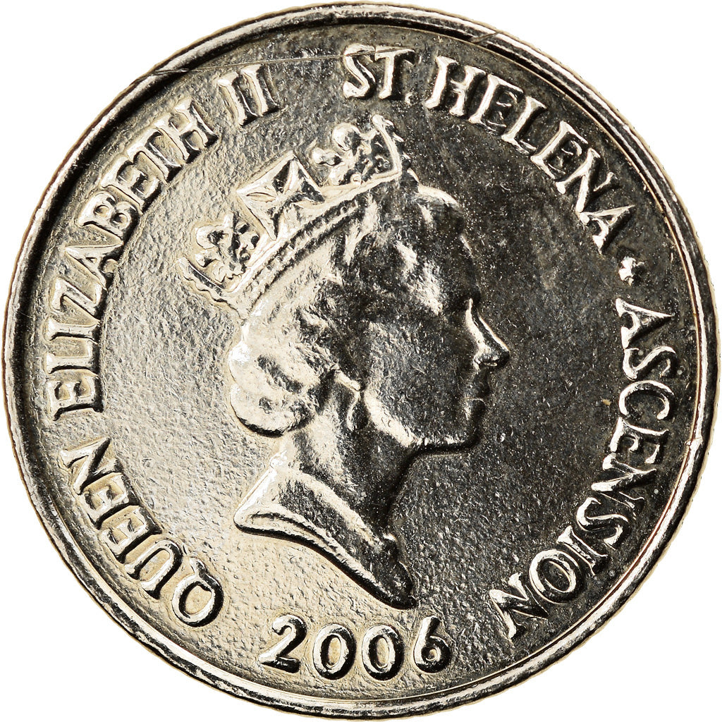 Coin, SAINT HELENA & ASCENSION, Elizabeth II, 10 Pence, 2006, British Royal