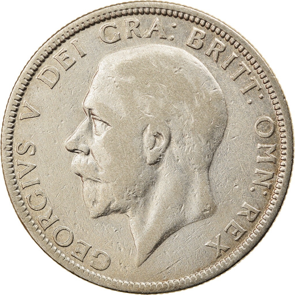 Coin, Great Britain, George V, Florin, Two Shillings, 1931, AU(55-58), Silver