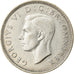 Moneta, Wielka Brytania, George VI, Shilling, 1945, AU(55-58), Srebro, KM:853