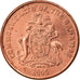 Coin, Bahamas, Elizabeth II, Cent, 2006, AU(50-53), Copper Plated Zinc, KM:218.1