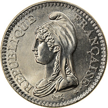 Coin, France, République, Franc, 1992, Paris, MS(63), Nickel, KM:1004.1