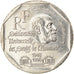 Munten, Frankrijk, René Cassin, 2 Francs, 1998, ZF+, Nickel, KM:1213