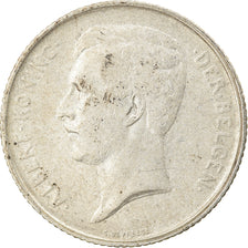 Moneda, Bélgica, Franc, 1910, MBC, Plata, KM:73.1