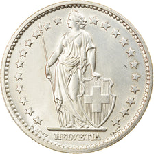 Coin, Switzerland, 2 Francs, 1967, Bern, MS(60-62), Silver, KM:21