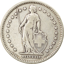 Coin, Switzerland, 2 Francs, 1906, Bern, VF(30-35), Silver, KM:21