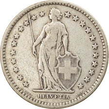 Coin, Switzerland, 2 Francs, 1920, Bern, VF(30-35), Silver, KM:21