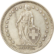 Coin, Switzerland, 2 Francs, 1931, Bern, EF(40-45), Silver, KM:21