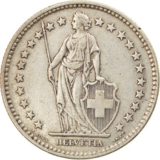 Coin, Switzerland, 2 Francs, 1936, Bern, VF(30-35), Silver, KM:21