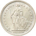 Coin, Switzerland, 2 Francs, 1959, Bern, MS(60-62), Silver, KM:21
