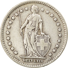 Coin, Switzerland, Franc, 1939, Bern, VF(20-25), Silver, KM:24
