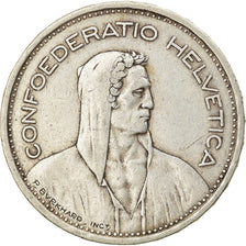 Coin, Switzerland, 5 Francs, 1931, Bern, VF(30-35), Silver, KM:40
