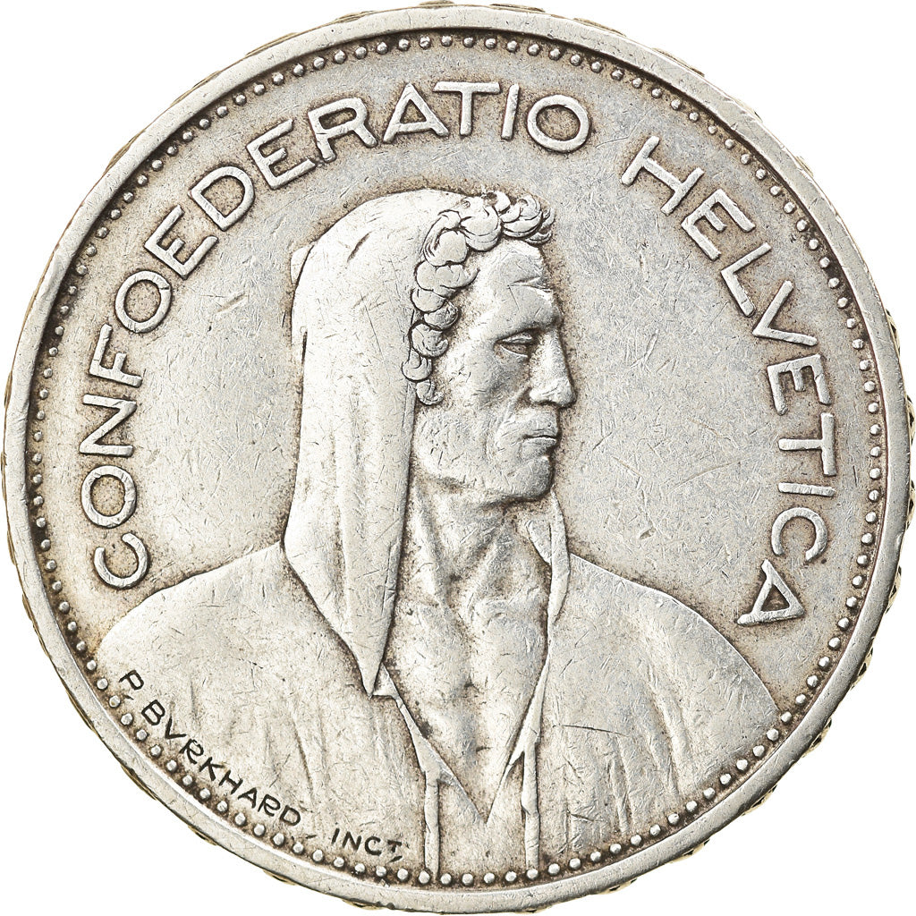 Monnaie, Suisse, 5 Francs, 1933, Bern, TTB, Argent, KM:40