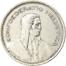 Coin, Switzerland, 5 Francs, 1969, Bern, AU(55-58), Silver, KM:40