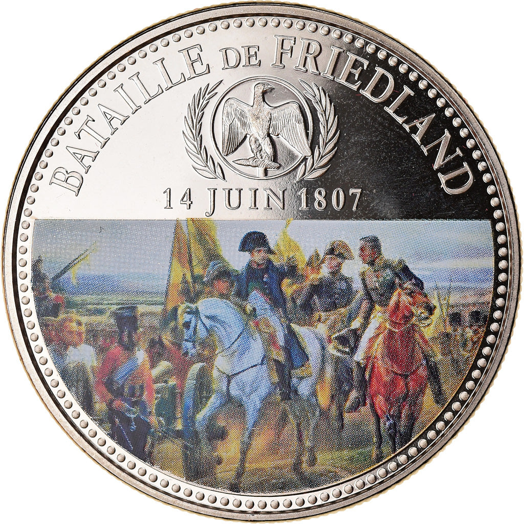 France, Medal, Napoléon Ier, Bataille de Friedland (1807), MS(65-70)