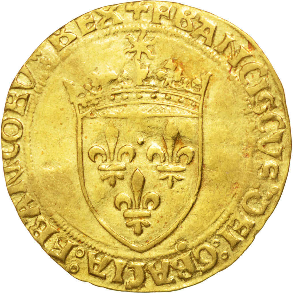FRANCE, Ecu d'or, Rouen, EF(40-45), Gold, Duplessy #771, 3.33