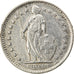 Coin, Switzerland, 1/2 Franc, 1951, Bern, EF(40-45), Silver, KM:23