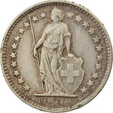 Coin, Switzerland, 1/2 Franc, 1953, Bern, VF(30-35), Silver, KM:23