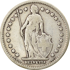 Moneta, Svizzera, Franc, 1908, Bern, BB, Argento, KM:24