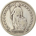 Moneta, Svizzera, Franc, 1908, Bern, BB, Argento, KM:24