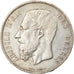 Munten, België, Leopold II, 5 Francs, 5 Frank, 1973, ZF, Zilver, KM:24