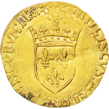 FRANCE, Ecu d'or, Toulouse, AU(50-53), Gold, Duplessy #775var, 3.44