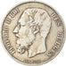 Münze, Belgien, Leopold II, 5 Francs, 5 Frank, 1869, S+, Silber, KM:24