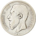 Moneda, Bélgica, Leopold II, 2 Francs, 2 Frank, 1868, BC+, Plata, KM:30.1