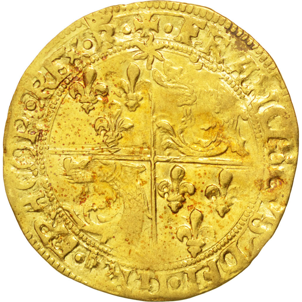 FRANCE, Ecu d'or, Romans, EF(40-45), Gold, Duplessy #782, 3.28