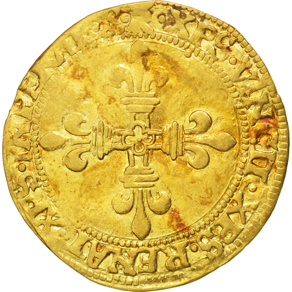 FRANCE, Ecu d'or, Romans, EF(40-45), Gold, Duplessy #782, 3.28