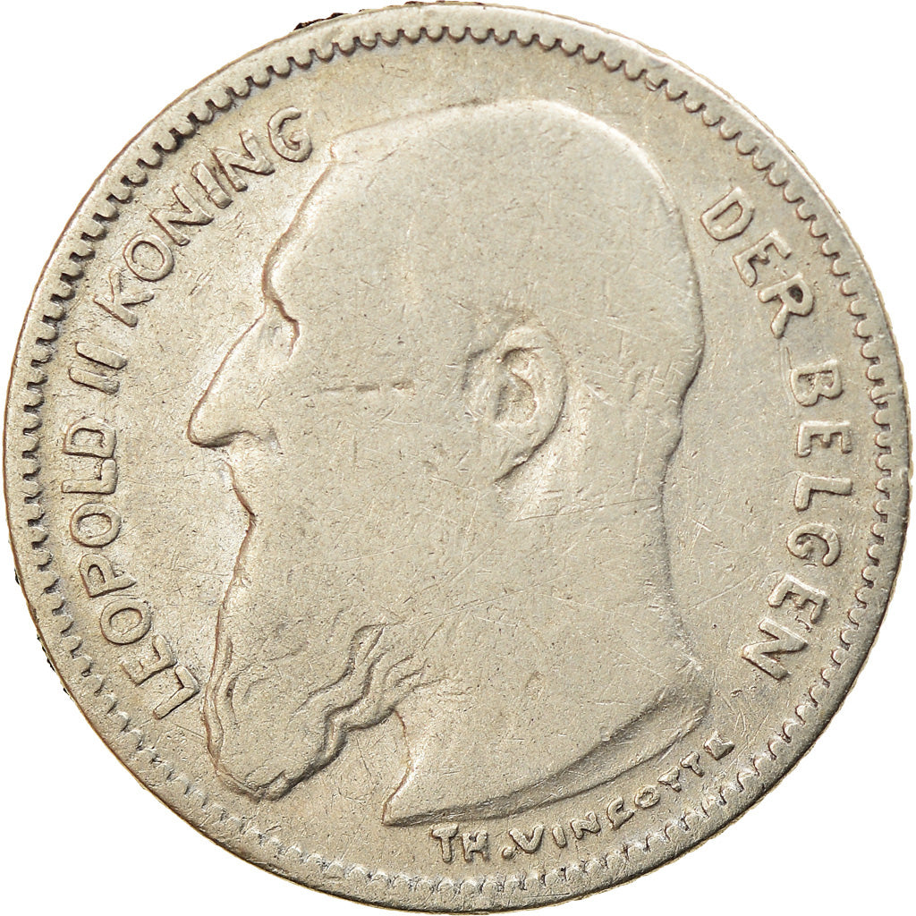 Coin, Belgium, 50 Centimes, 1907, VF(30-35), Silver, KM:61.1
