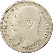 Moneta, Belgio, 50 Centimes, 1907, MB+, Argento, KM:61.1