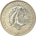 Coin, Netherlands, Juliana, Gulden, 1957, AU(55-58), Silver, KM:184