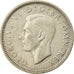 Moneda, Gran Bretaña, George VI, 6 Pence, 1941, MBC, Plata, KM:852