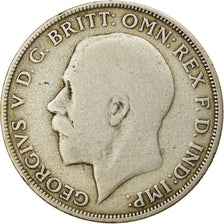 Coin, Great Britain, George V, Florin, Two Shillings, 1921, VF(20-25), Silver