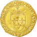FRANCE, Ecu d'or, Lyons, AU(50-53), Gold, Duplessy #647, 3.30