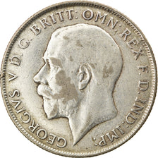 Moneda, Gran Bretaña, George V, Florin, Two Shillings, 1923, MBC, Plata