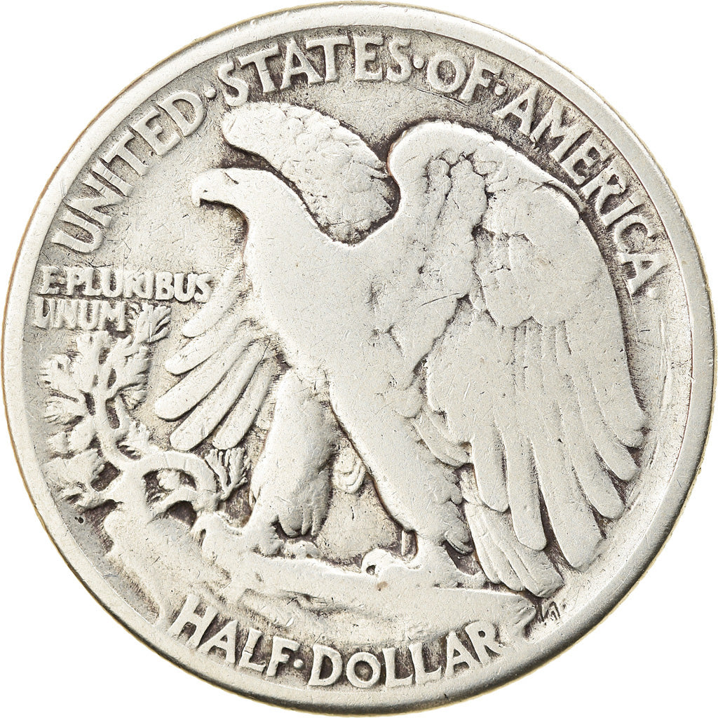 Coin, United States, Walking Liberty Half Dollar, Half Dollar, 1941, U.S. Mint