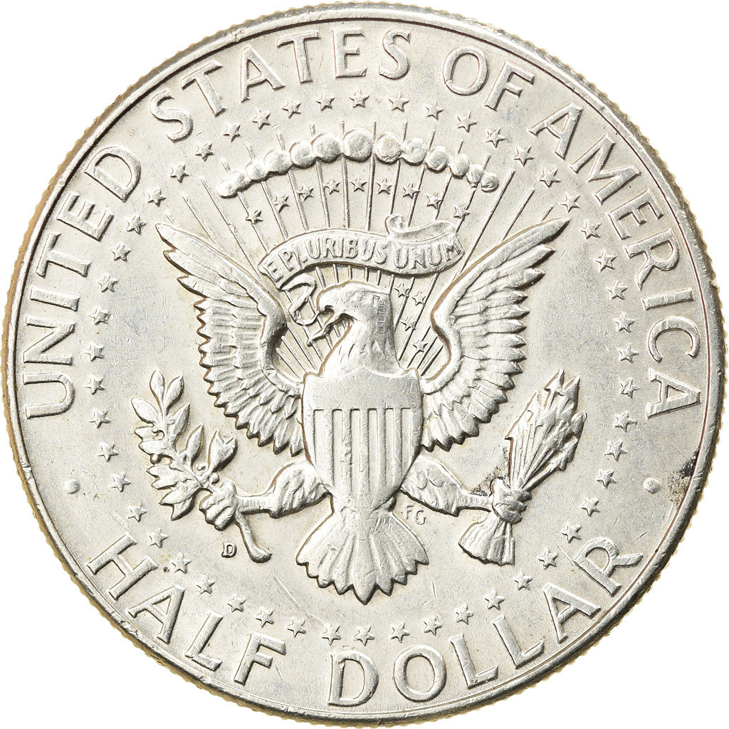 Coin, United States, Kennedy Half Dollar, Half Dollar, 1964, U.S. Mint