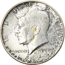 Coin, United States, Kennedy Half Dollar, Half Dollar, 1964, U.S. Mint, Denver