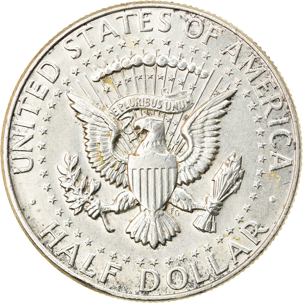 Coin, United States, Kennedy Half Dollar, Half Dollar, 1964, U.S. Mint, Denver