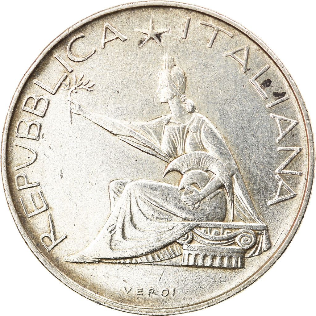 Coin, Italy, 500 Lire, 1861, Rome, AU(50-53), Silver, KM:99