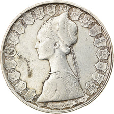 Coin, Italy, 500 Lire, 1960, Rome, VF(30-35), Silver, KM:98
