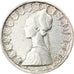 Coin, Italy, 500 Lire, 1959, Rome, EF(40-45), Silver, KM:98