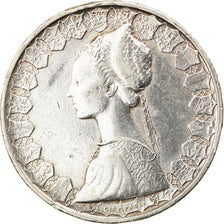 Coin, Italy, 500 Lire, 1958, Rome, VF(30-35), Silver, KM:98