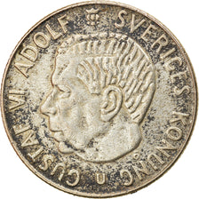 Coin, Sweden, Gustaf VI, Krona, 1967, EF(40-45), Silver, KM:826