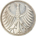 Coin, GERMANY - FEDERAL REPUBLIC, 5 Mark, 1971, Stuttgart, EF(40-45), Silver