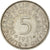 Moneta, Niemcy - RFN, 5 Mark, 1951, Munich, EF(40-45), Srebro, KM:112.1