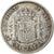 Moneta, Spagna, Alfonso XIII, Peseta, 1904, BB, Argento, KM:721